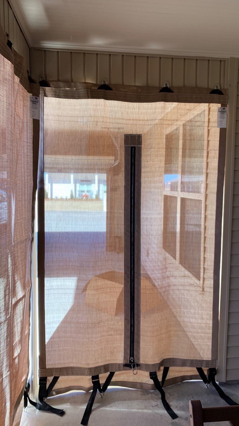 Buckle & Strap Hurricane Screens