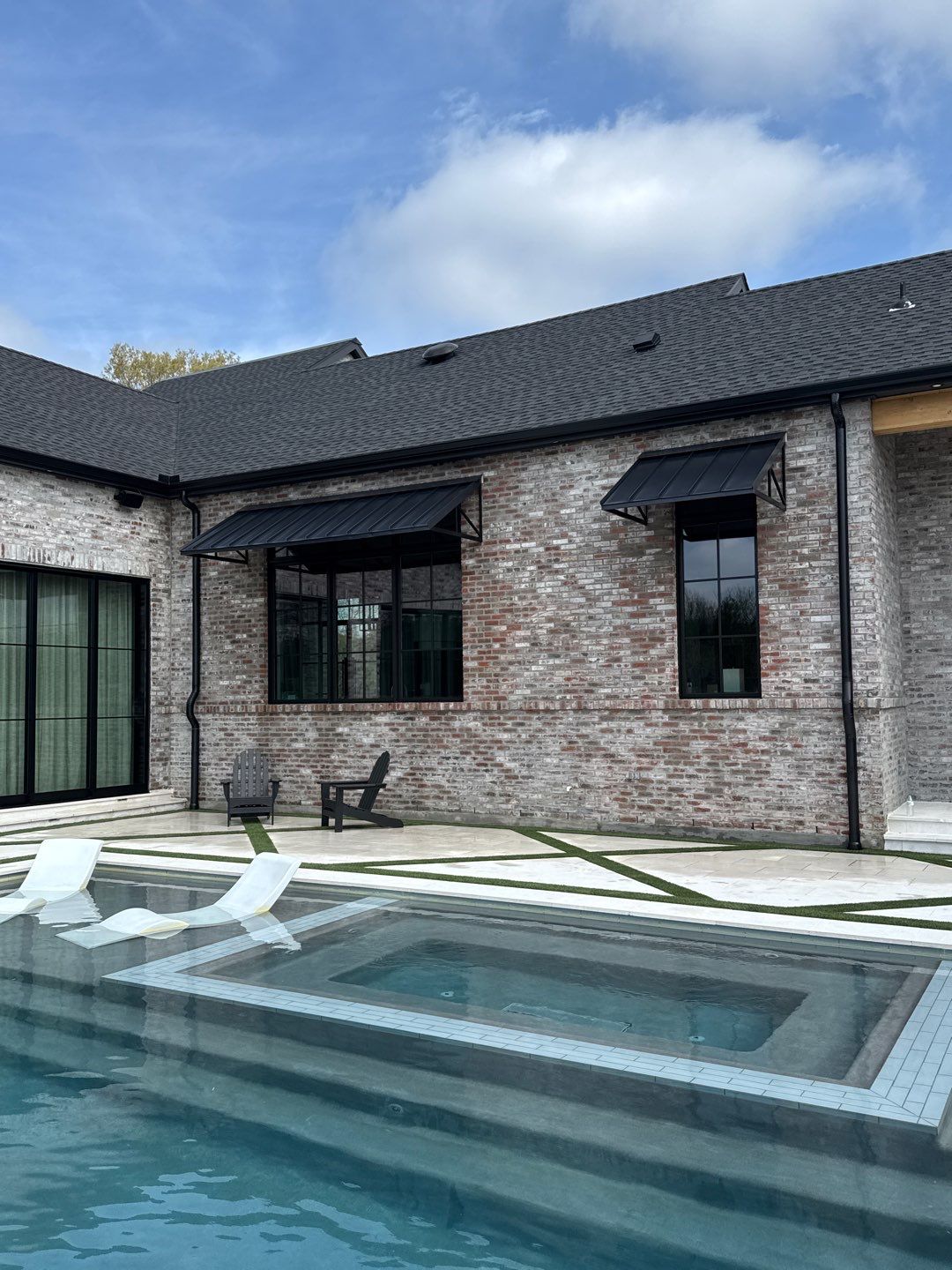 Aluminum Standing Seam Awnings
