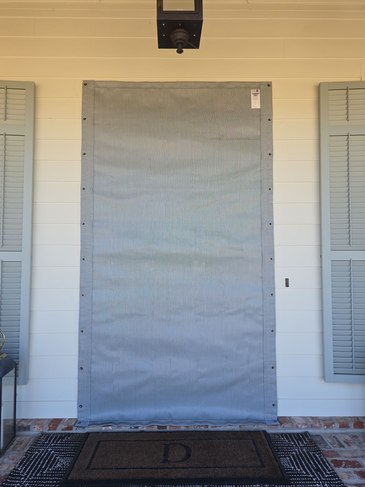 Removable Fabric Hurricane Panels