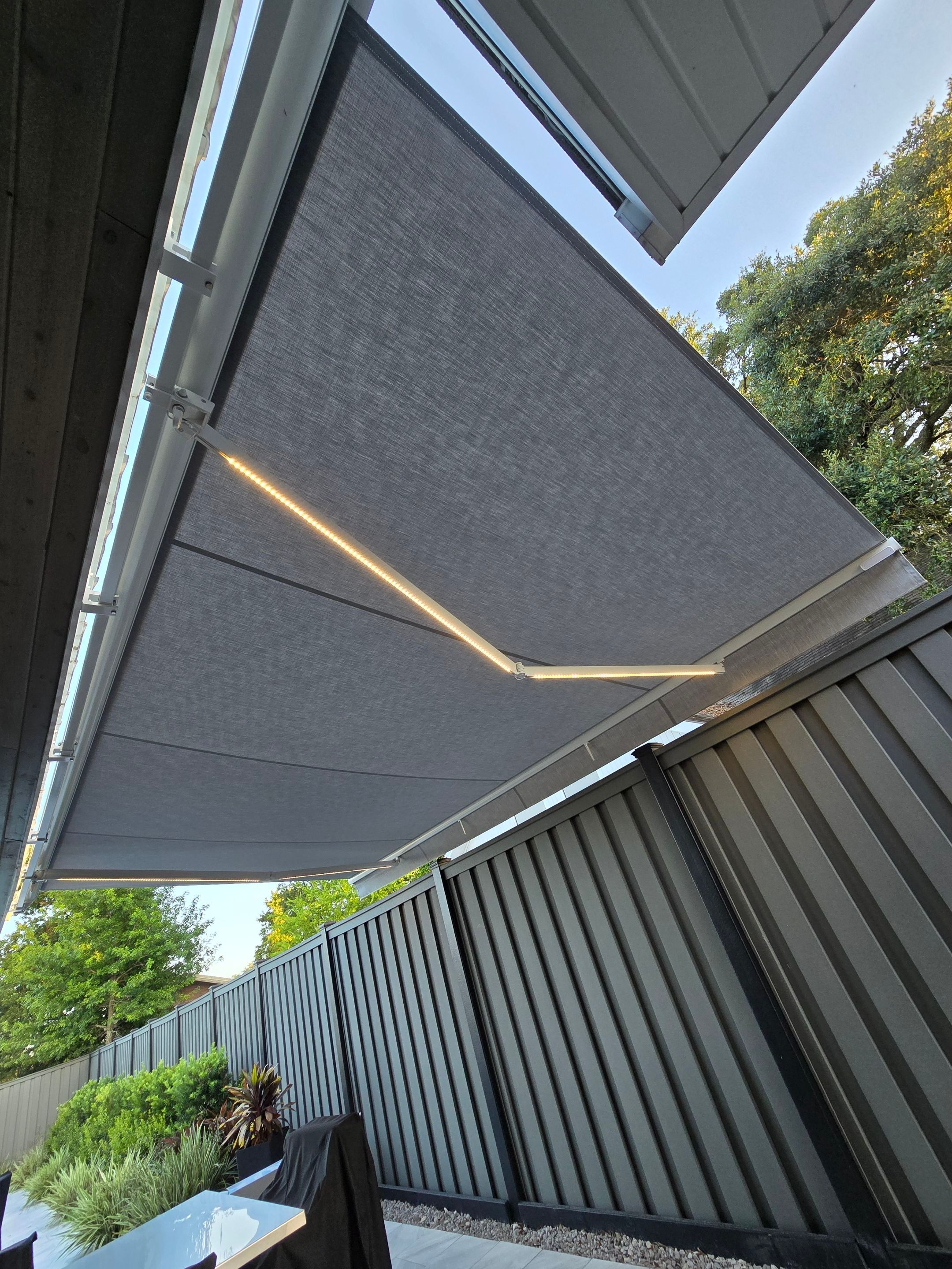 Motorized Retractable Awnings