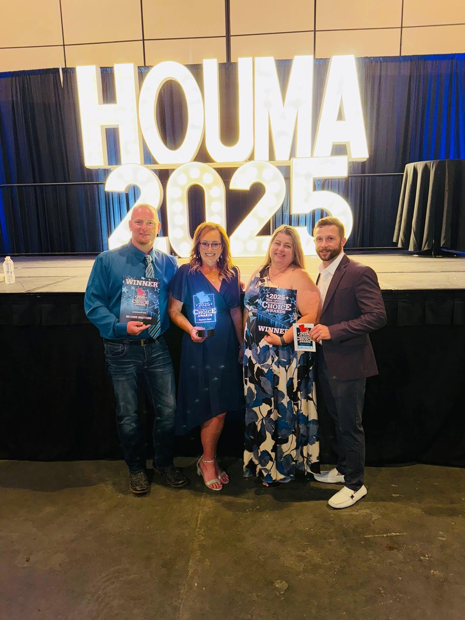Bayou's Best Community Choice Award 2025