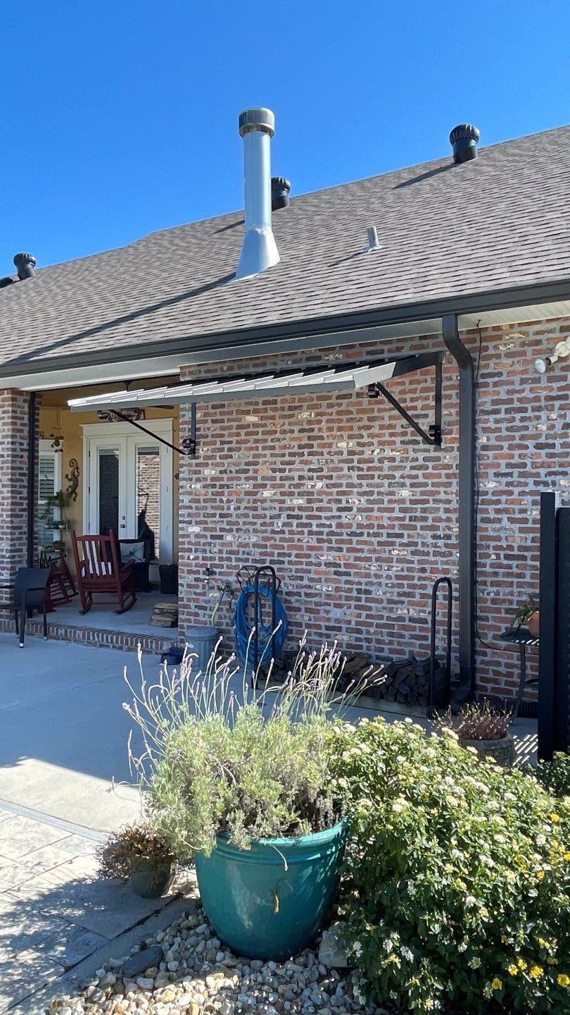 Aluminum Standing Seam Awnings
