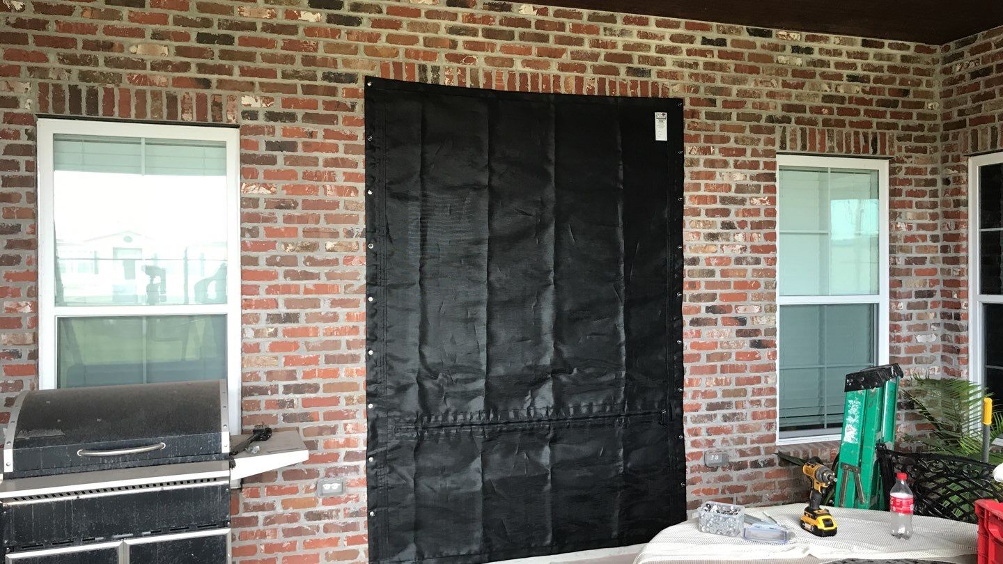 Removable Fabric Hurricane Panels