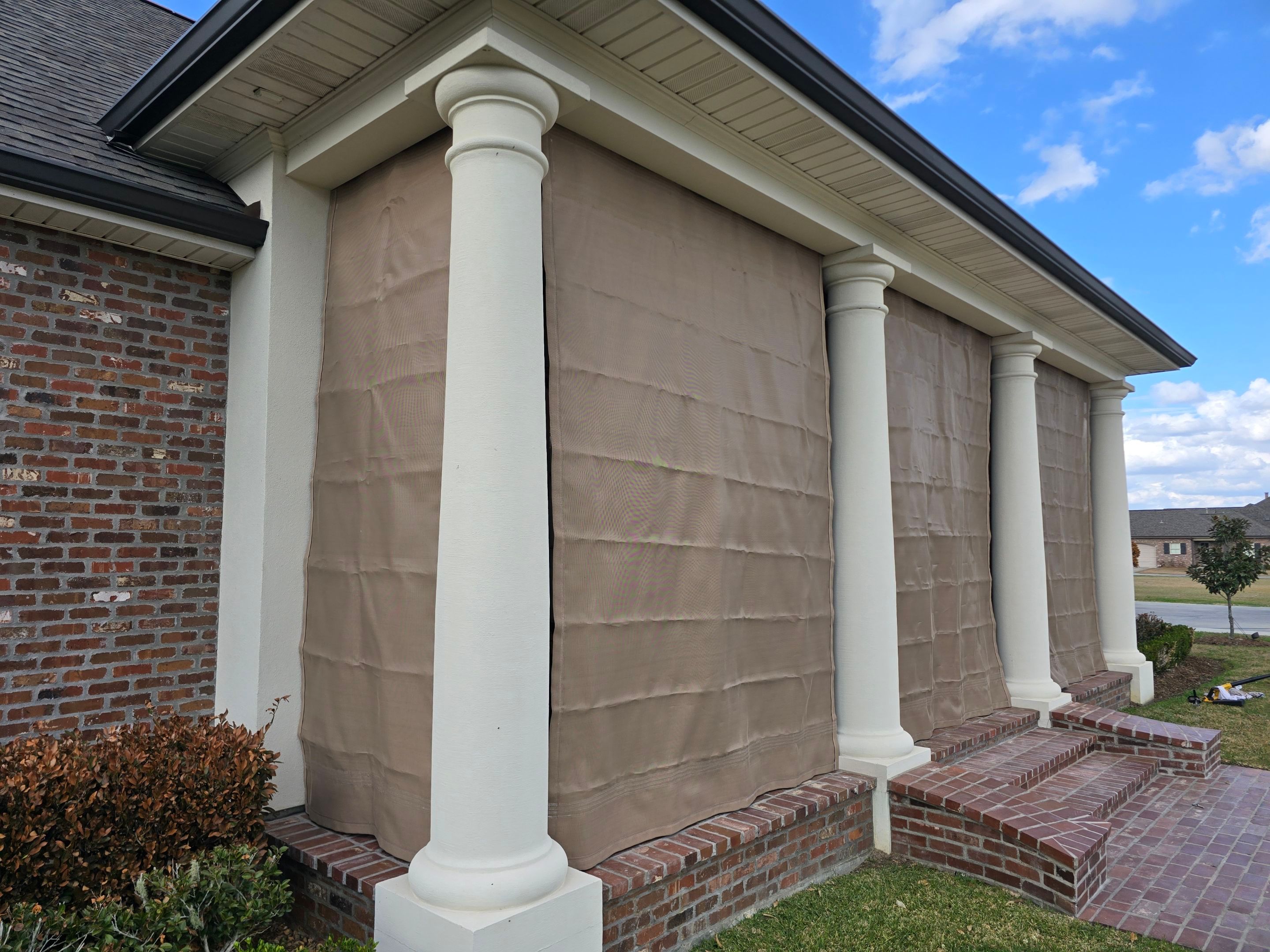 Buckle & Strap Hurricane Screens