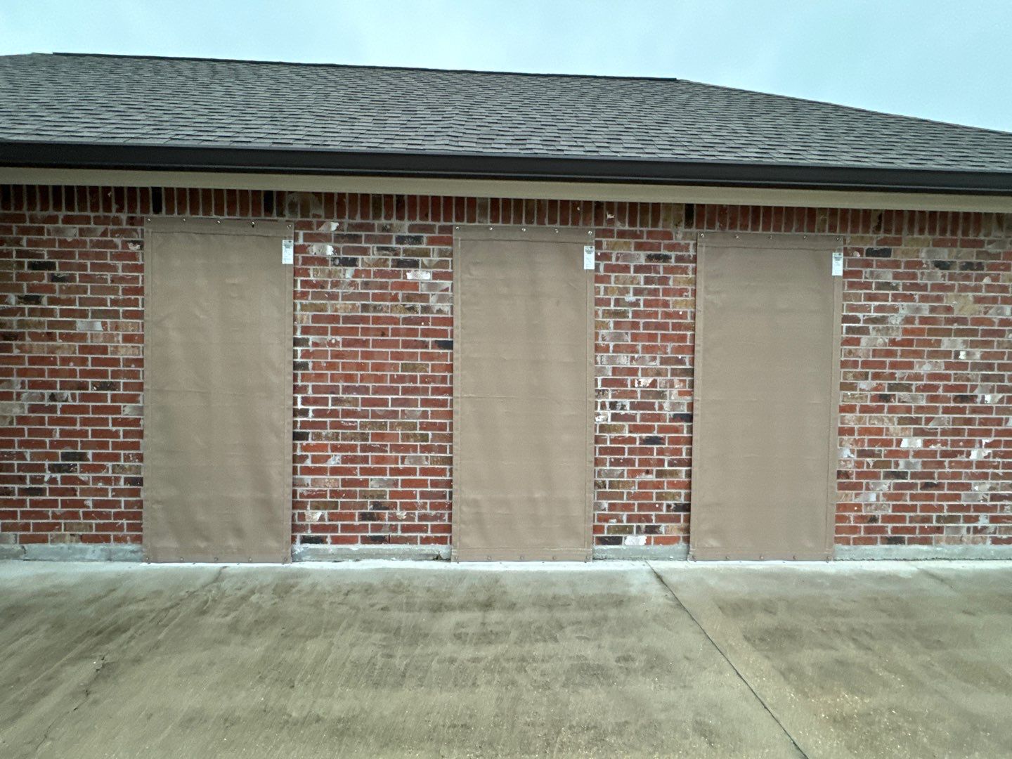 Removable Fabric Hurricane Panels