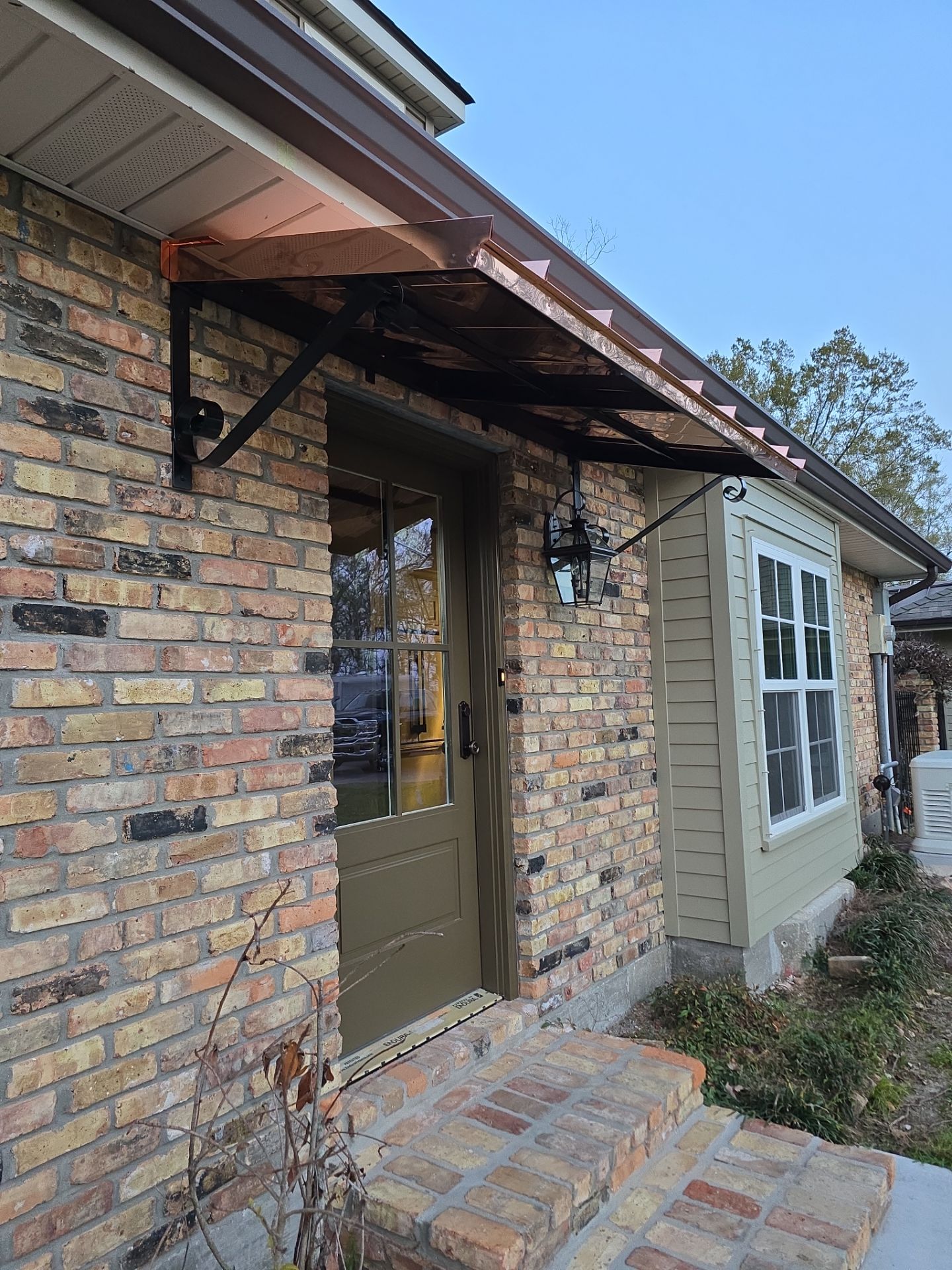 Aluminum Standing Seam Awnings