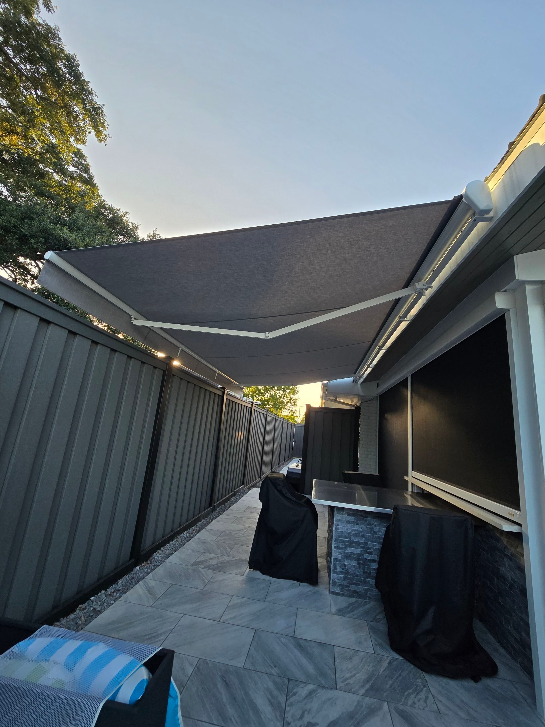 Motorized Retractable Awnings